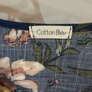 Cotton Bleu Women’s Floral Blouse.